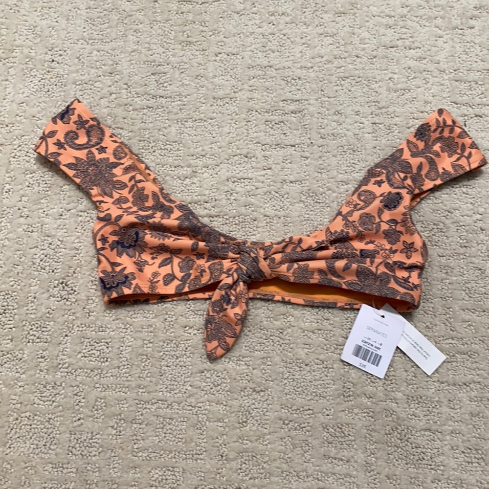 Tie bathing suit top